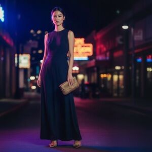 Vintage Glamorous Gold Hand Beaded Evening Bag